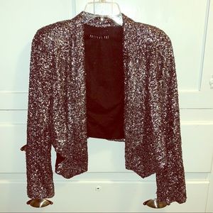 Sequin jacket